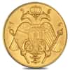 1966 Cyprus Archbishop Makarios Gold Sovereign BU AGW .2354 oz