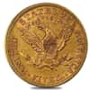 1900 $5 Liberty Head Half Eagle Gold Coin NGC AU Details