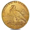 1909 D $5 Gold Half Eagle Indian Head PCGS MS 62
