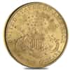 1897 $20 Liberty Head Double Eagle Gold Coin NGC AU 58