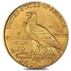 1914 $2.5 Indian Head Quarter Eagle Gold Coin NGC AU 55