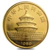 1989 1/2 oz Chinese Gold Panda 50 Yuan Small Date BU (Sealed)