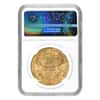 1875 S $20 Liberty Head Double Eagle Gold Coin NGC AU 55