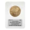 2022-W 1 oz $50 Burnished Gold American Eagle PCGS SP 70 AR (Cleveland)