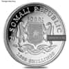 Somalia 1 Kilo Silver Elephant African Wildlife Coin .999+ Fine (Random Year)