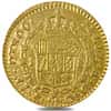 Spain 1 Escudo Gold Coin Cleaned AGW .0955 oz (Random Year)