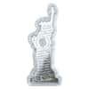 2022 Solomon Islands 2 oz Silver America The Free - Statue of Liberty Shaped Coin .9999 Fine (w/Box & COA)