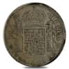 Mexico Spanish Colony 8 Reales Charles IV Silver Coin ASW .7797 oz Circ (1791 - 1808, Random Year)