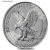 MILKY - Roll of 20 - 2021 1 oz Silver American Eagle $1 Coin Type 2 (Scruffy, Toned)