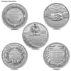1 oz US Mint Presidential Silver Medal w/Box & COA (Random Design)