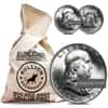 $100 Face Value Bag - 200 Coins - Franklin Half Dollars 90% Silver BU