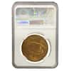 1907 $20 Gold Saint Gaudens Double Eagle Coin NGC UNC Details