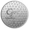 Serial #5 - 2022 Solomon Islands 1 oz Silver Golf 2-Coin Set - Heritage Sports .9999 Fine (w/Box & COA)