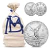 Roll of 25 - 2021 1 oz Mexican Silver Libertad Coin .999 Fine BU (Tube,Lot of 25)