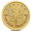 2024 1/20 oz Canadian Gold Maple Leaf $1 Coin BU (Sealed)
