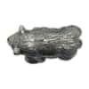 3 oz Baby Panda Cub Cast Silver Bullion Exchanges .925 Silver Sterling (Antiqued)