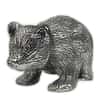 3 oz Baby Panda Cub Cast Silver Bullion Exchanges .925 Silver Sterling (Antiqued)