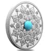2024 Canada 1 oz Transcendence and Tranquility Canada's Diversity Silver Coin (Turquoise)