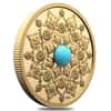 2024 Canada 1 oz Transcendence and Tranquility Canada's Diversity Gold Coin (Turquoise)