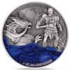 2023 Chad 2 oz Silver Dragon and Cyclops - Mythical Creatures Coin Serial #9 Antiqued High Relief (w/Box)