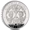 2022 Great Britain 56.56 gram Queen Elizabeth II Piedfort Proof Silver Coin .925 Fine (w/Box & COA)