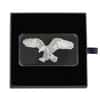 2019 1 oz Silver Bald Eagle Solomon Islands $2 Coin .9999 Fine (w/Box & COA)