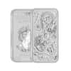2020 1 oz Silver Australian Dragon Coin Bar $1 BU