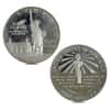10.1 oz JM Statue Of Liberty Centennial Silver Coin/Medal Set (w/Box & COA)