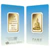 1 oz PAMP Suisse Gold Bar - Buddha (in Assay) .9999 Fine