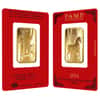 1 oz PAMP Suisse Year of the Horse Gold Bar (In Assay)