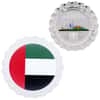 2021 Chad 6 gram World Landmarks - UAE Bottle Cap Proof Silver Coin .999 Fine (w/Box)