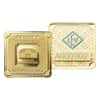 25 x 1 gram Geiger Original Square Gold Bar Multicard .9999 Fine (In Assay)