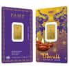 5 gram PAMP Suisse Diwali Lakshmi Gold Bar .9999 Fine (In Assay)