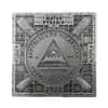 2022 5 oz Silver Mayan Pyramid 3D Shaped Coin Nicaragua .999 Fine (w/Box & COA)