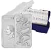 Monster Box of 200 - 2026 1 oz Silver Australian Dragon Rectangular Coin Bar $1 BU