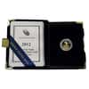 2012 W 1/10 oz $5 Proof Gold American Eagle (w/Box & COA)