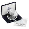 1996-P 1 oz Proof Silver American Eagle (w/Box & COA)