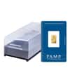 Box of 25 - 1 Gram PAMP Suisse Rosa Gold Bar .9999 Fine (in Assay)
