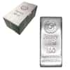 Box of 5 - 100 oz Jersey Mint Silver Bar .999 Fine