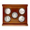 1992 Spain 3.46 oz Proof Silver Discovery of America 5-Medal Set .925 Fine (w/Box & COA)