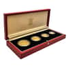 1995 1.85 oz Solomon Islands 50th Ann. End of WWII Gold 4-Coin Set