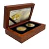 2006 Norway 2 oz Proof Gold Nobel Legends 2-Medal Set (w/Box & COA)