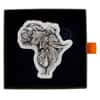 2022 Chad 1 oz Silver Big Five Africa Shaped High Relief Coin .999 Fine (w/Box)
