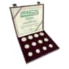 Mexico 1986 World Cup Proof Silver 12-Coin Set .925 Fine (w/Box & COA)