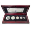 2003 1.9 oz Hologram Canadian Silver Maple Leaf 5-Coin Set (w/Box & COA)