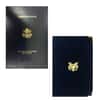 1993 W/P 1.85 oz Proof Gold American Eagle 4-coin Set (w/Box & COA)
