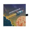 2021 Solomon Islands 1 oz Retrofuturism Rocket Shaped Silver Coin .9999 Fine (w/Box & COA)
