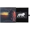 2021 Solomon Islands 1 oz African Lion Shaped Silver Coin - Animals of Africa .9999 Fine (w/Box & COA)