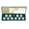 1985-1987 Canada 10 oz Calgary Olympics Proof Silver 10-Coin Set .925 Fine (w/Box & COA)