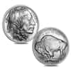 2001 P/D 1.548 oz Silver American Buffalo 2-Coin Set (w/Box & COA)